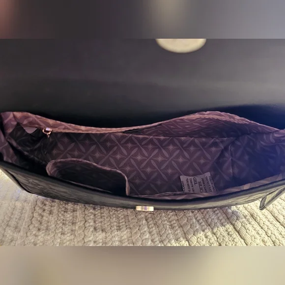 CXL By Christian Lacroix Clara Embossed Logo Shoulder Bag - Picture 8 of 12